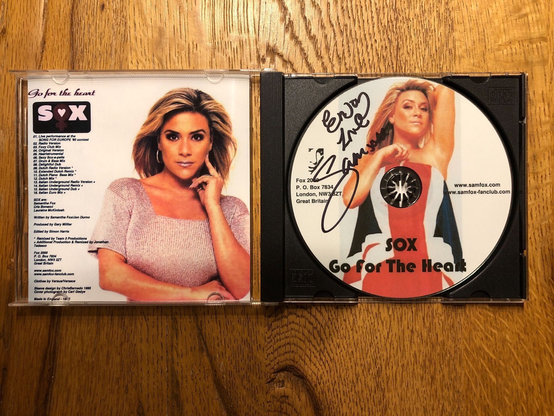CDs: Sam Fox (SOX) - Go for the Heart – Gebraucht aus Embrach von rocky84 1