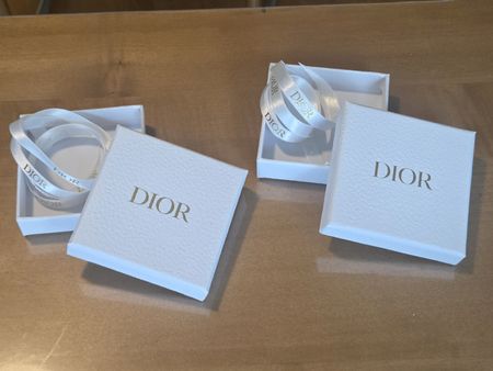 DIOR Schmuck Box/Schachtel mit Schlaufe - Original