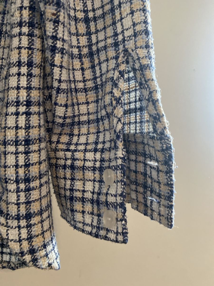 Camicie: Schickes Hemd Gr. S kariert blau/weiss – Usato da lommis venduto da inf_thv8 5