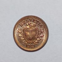 1 Rappen 1927 stgl