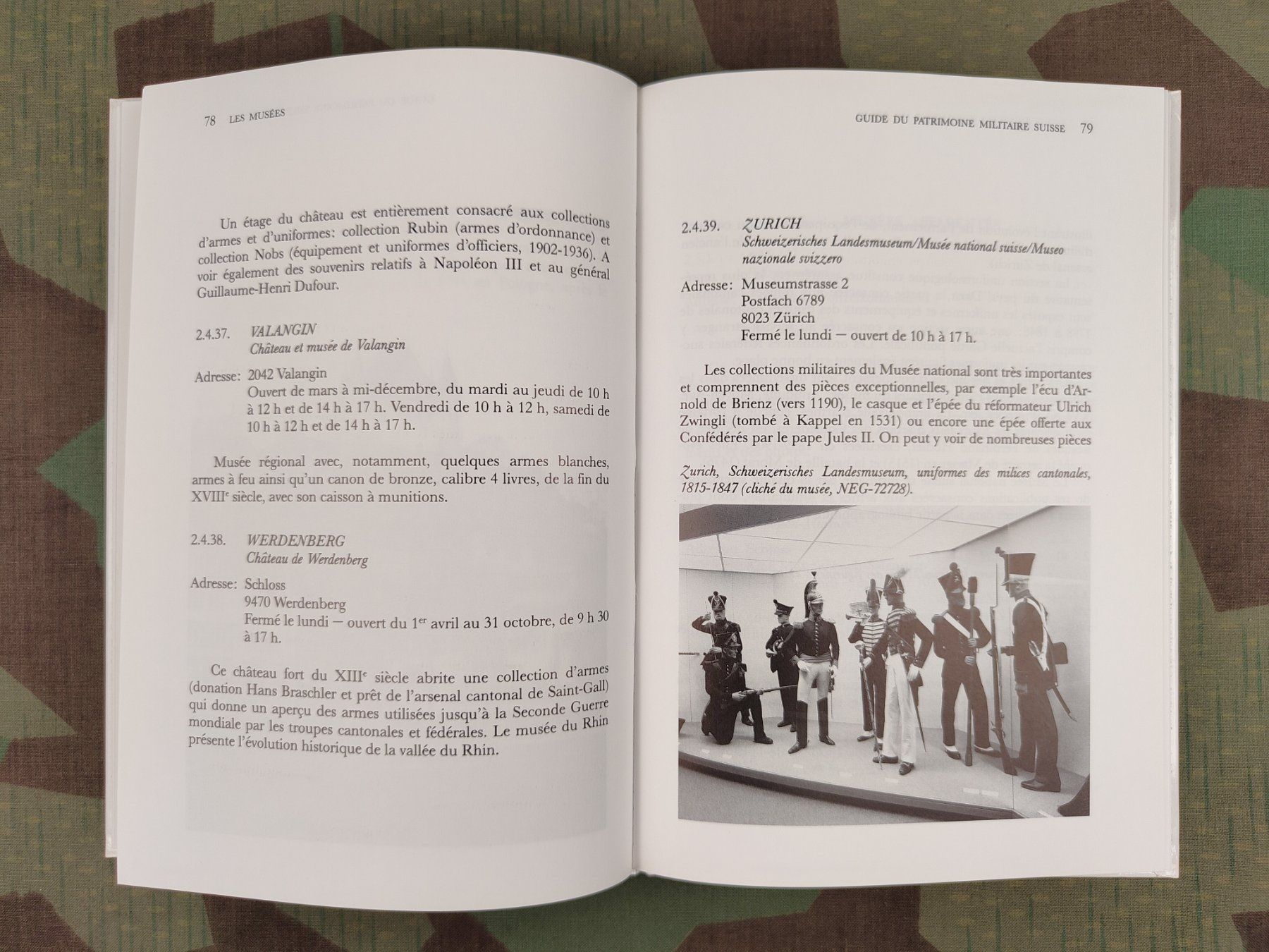 Schweizer Armee Uniformi: Buch, Patrimoine militaire suisse Musées, monuments – Usato da Bauma venduto da SwissMilitaria 6