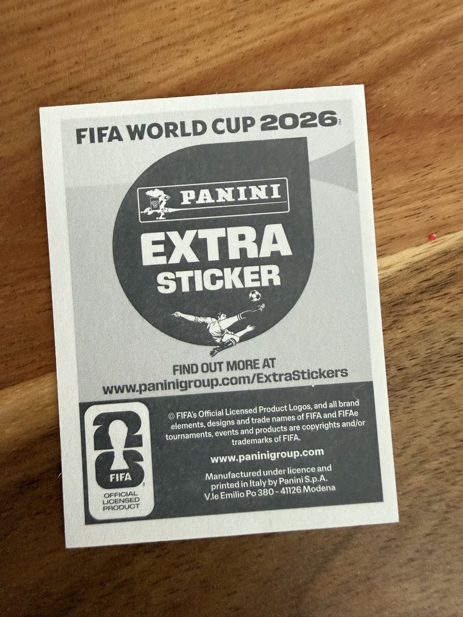 Panini Carte collezionabili: Extra Sticker Christian Pulisic – Nuovo e nell'imballaggio originale da Maienfeld venduto da Marija123 1