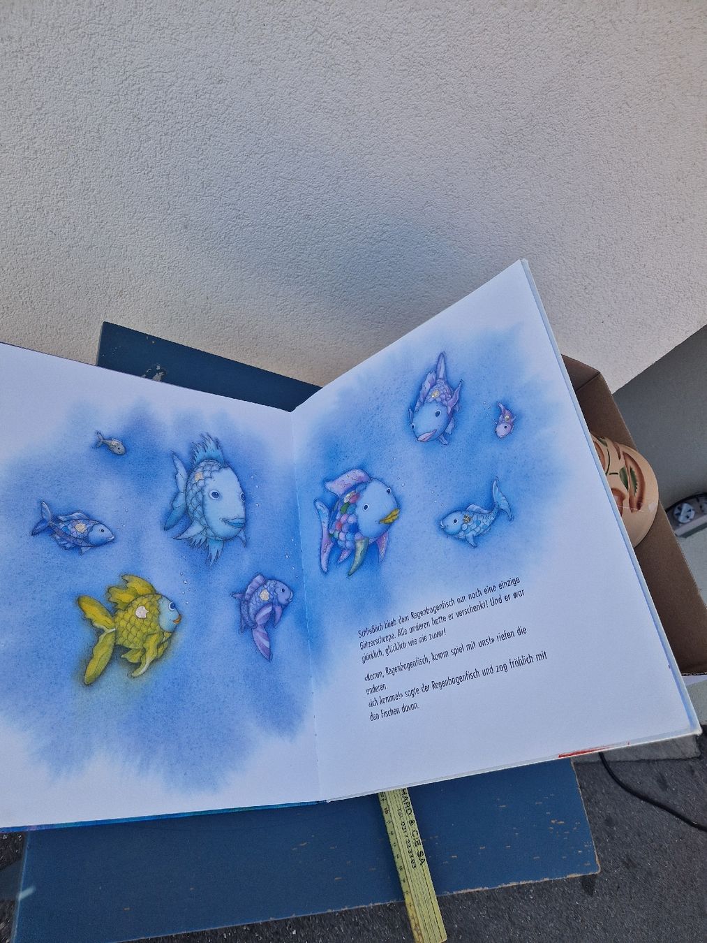 Bücher: Kinderbuch Der Regenbogenfisch Marcus Pfister. Grossausgabe – Gebraucht aus Mörigen von Clio111 1