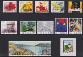 2011, komplette Jahresserie +ET-Halbmond-Stempel. 56.05.-