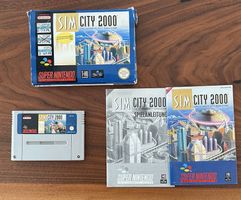 SIM CITY 2000 OVP Super Nintendo SNES 