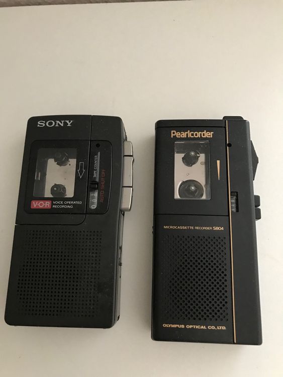 Microcassette Recorder 2 Stück Kaufen auf Ricardo