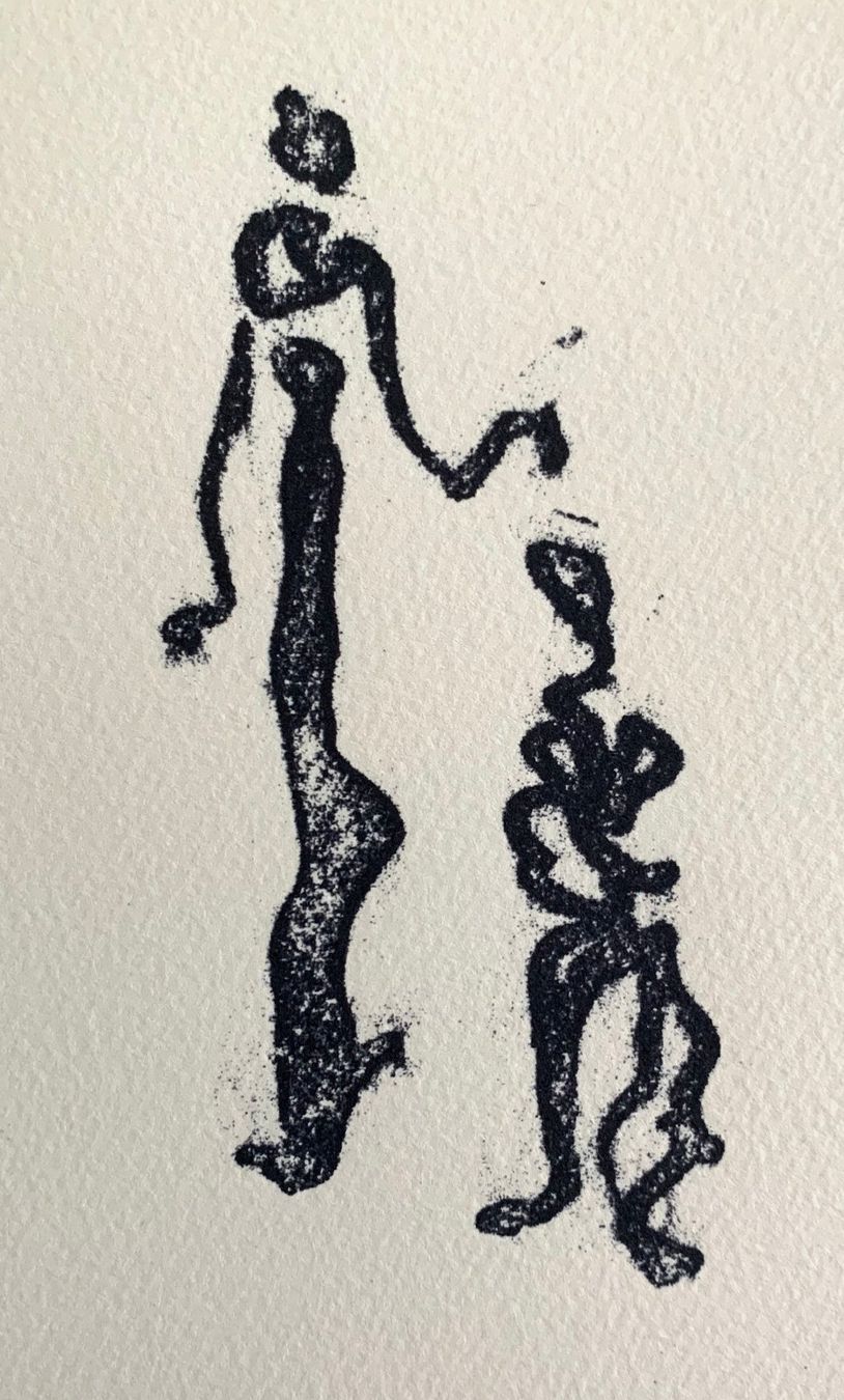 Grafiken & Lithographien: Max Ernst "Deserts plisses" IX – Gebraucht aus Nennigkofen von Sommersonnen 2