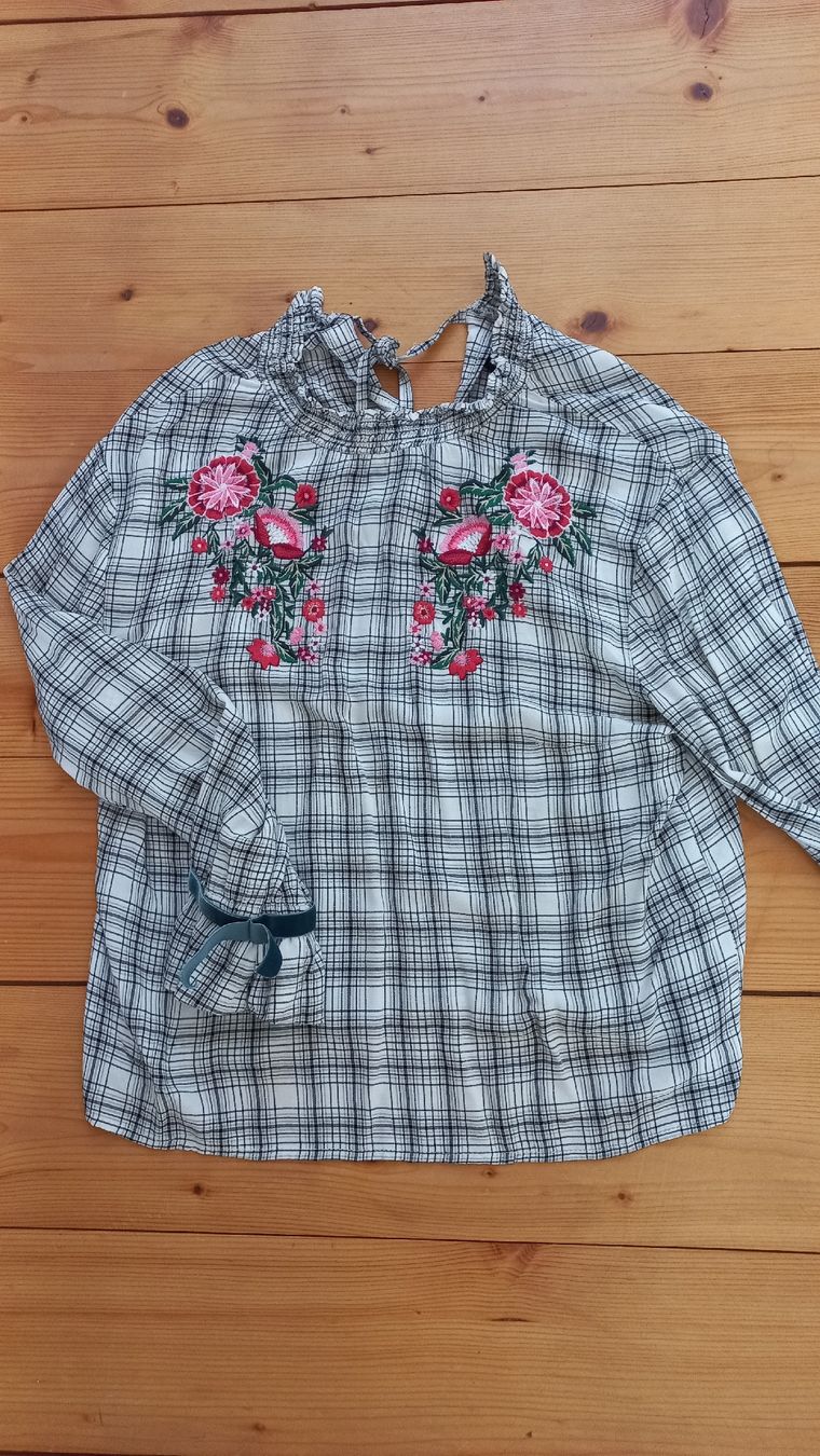 H&M Blusen: divided karo bluse (44) – Neu (gemäss Beschreibung) aus Buus von ZinaidaR