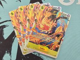 4x One Piece TCG - Sabo EN