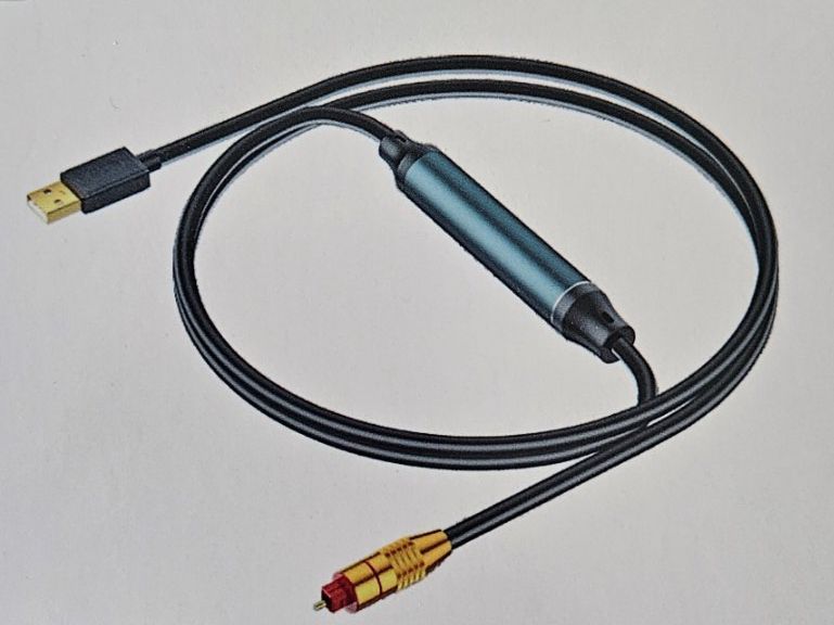 Convertitori: USB-zu-Optisch-Sound-Adapter, USB-zu-SPDIF-Sender, Digitalko – Usato da Gossau SG venduto da Janosch.