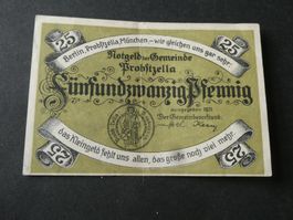 Dt. Reich, Probstzella - Notgeldschein