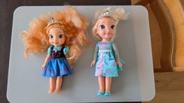 2 Disney Eiskönigin Puppen (Elsa & Anna)