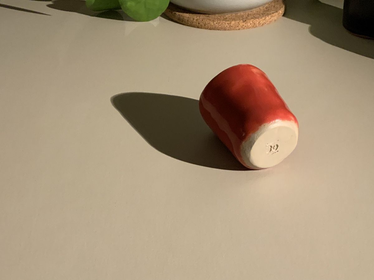 Tazze: Espresso Tasse handgetöpfert – Nuovo (secondo la descrizione) da Adligenswil venduto da Johnsepia 1