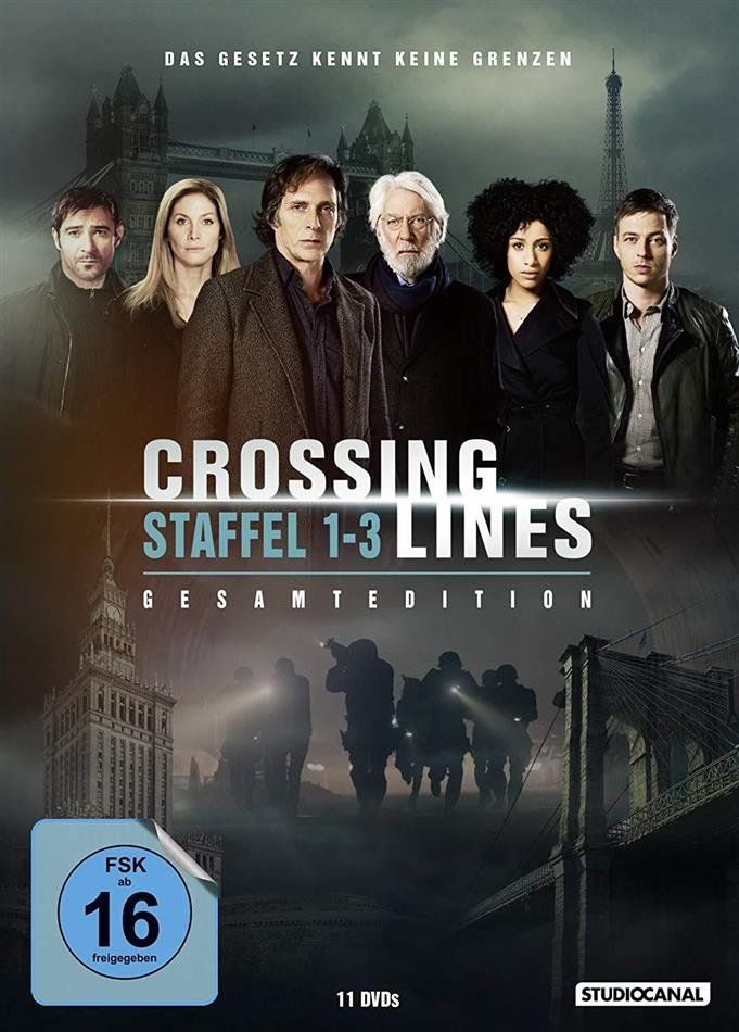 Alle DVDs: Crossing Lines - Staffel 1-3 (11 DVDs) – Gebraucht aus Uzwil von visions77