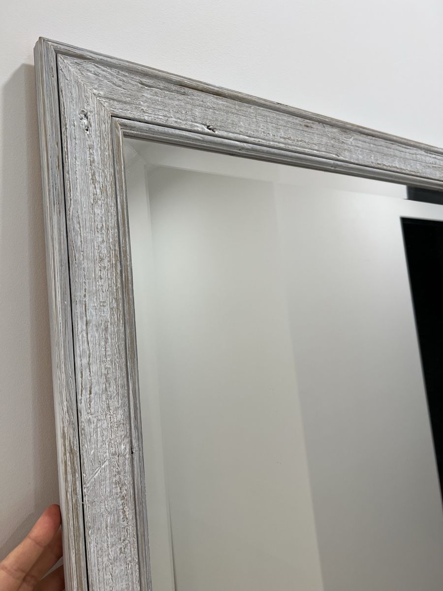 Specchi: Mirror with wooden handcrafted frame – Nuovo (secondo la descrizione) da Corsier GE venduto da Karol_save_planet 8