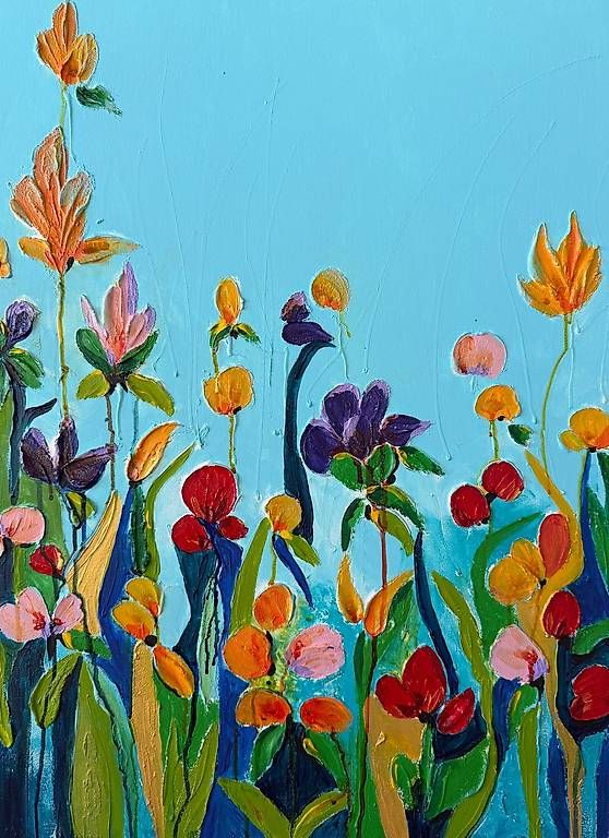 Gemälde: Tableau 58x78 each Acrylic Peinture 2 Set  – Gebraucht aus Meyrin von Gubiskoart