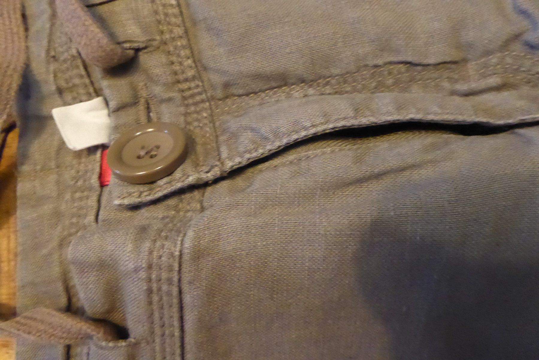 H&M Pantaloni: Olivfarbene Sommerhose Gr 40 H&M Leinen – Usato da Sargans venduto da Benziner 3