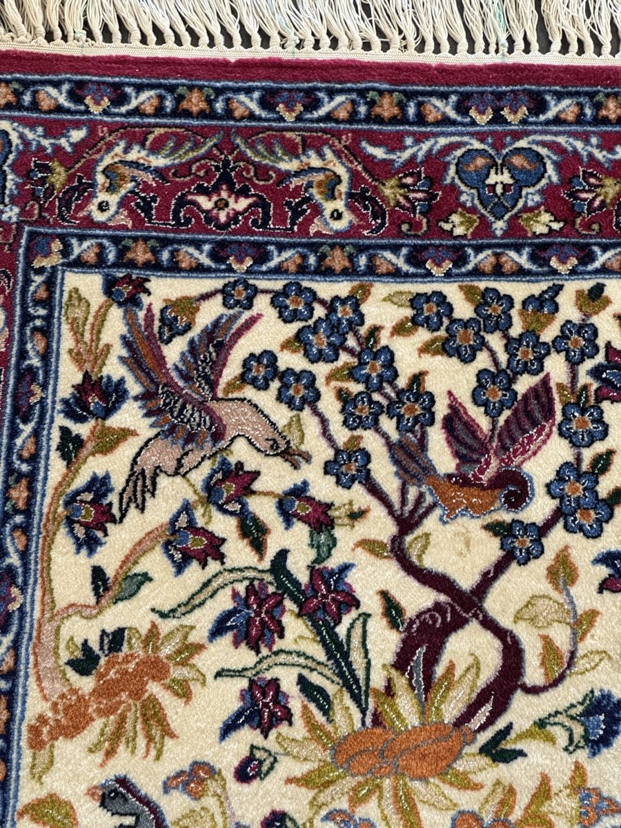 Tappeti: Echter Perserteppich Isfahan mit Seide – Usato da Liestal venduto da galerie_nategh 6