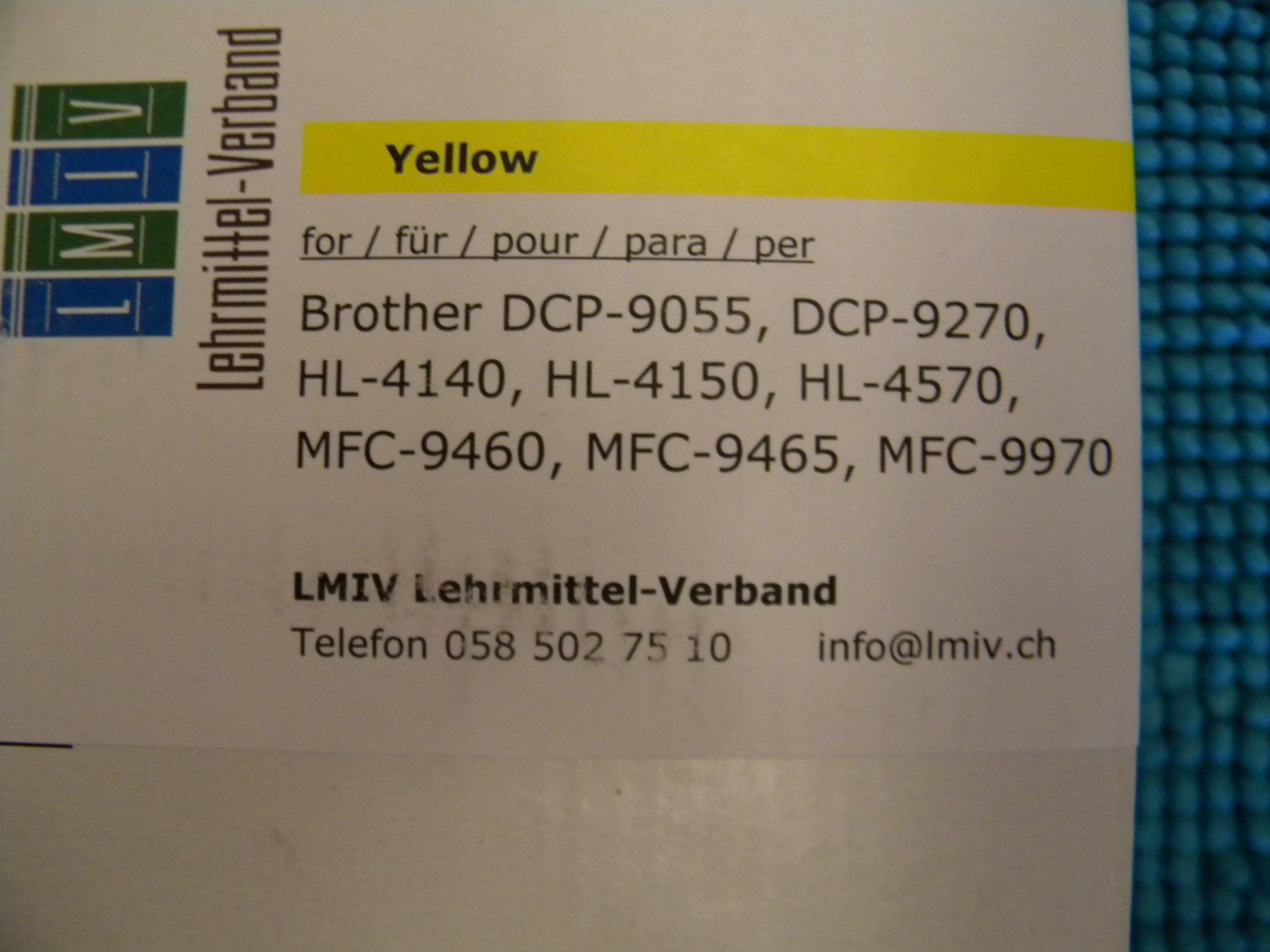 Druckerpatronen & Toner: TN-325Y – Neu und originalverpackt aus Bühler von Wini100 1