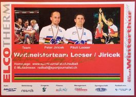 Paul Looser & Peter Jiricek Autogramm signiert Foto 15x21cm