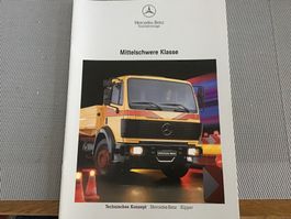 Mercedes-Benz Mittelschwere Klasse 24 Seiten August 1982