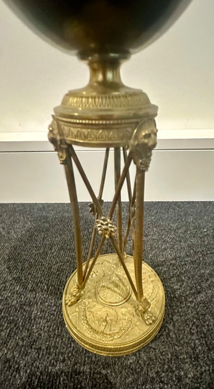 Lampen: Antike Öllampe mit Glaskugel – Gebraucht aus Basel von artthings4you 3