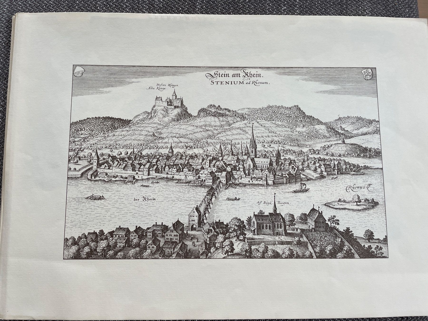 Gravures: alte Städtestiche – D'occasion à Adligenswil par reni123456 5