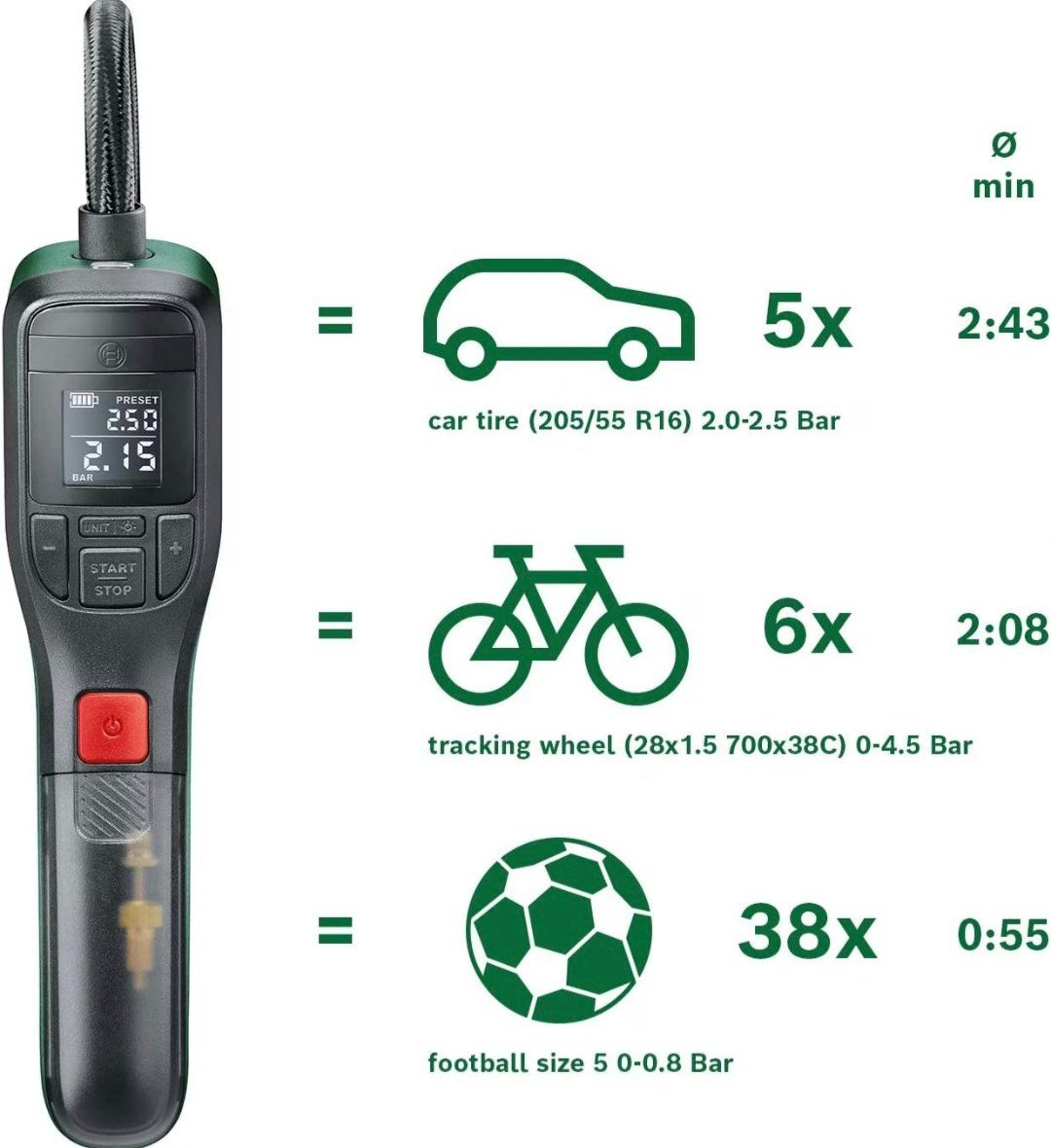 Bosch Compresseurs: Bosch EasyPump – Neuf (Voir description) à Biglen par BigKusi77 3