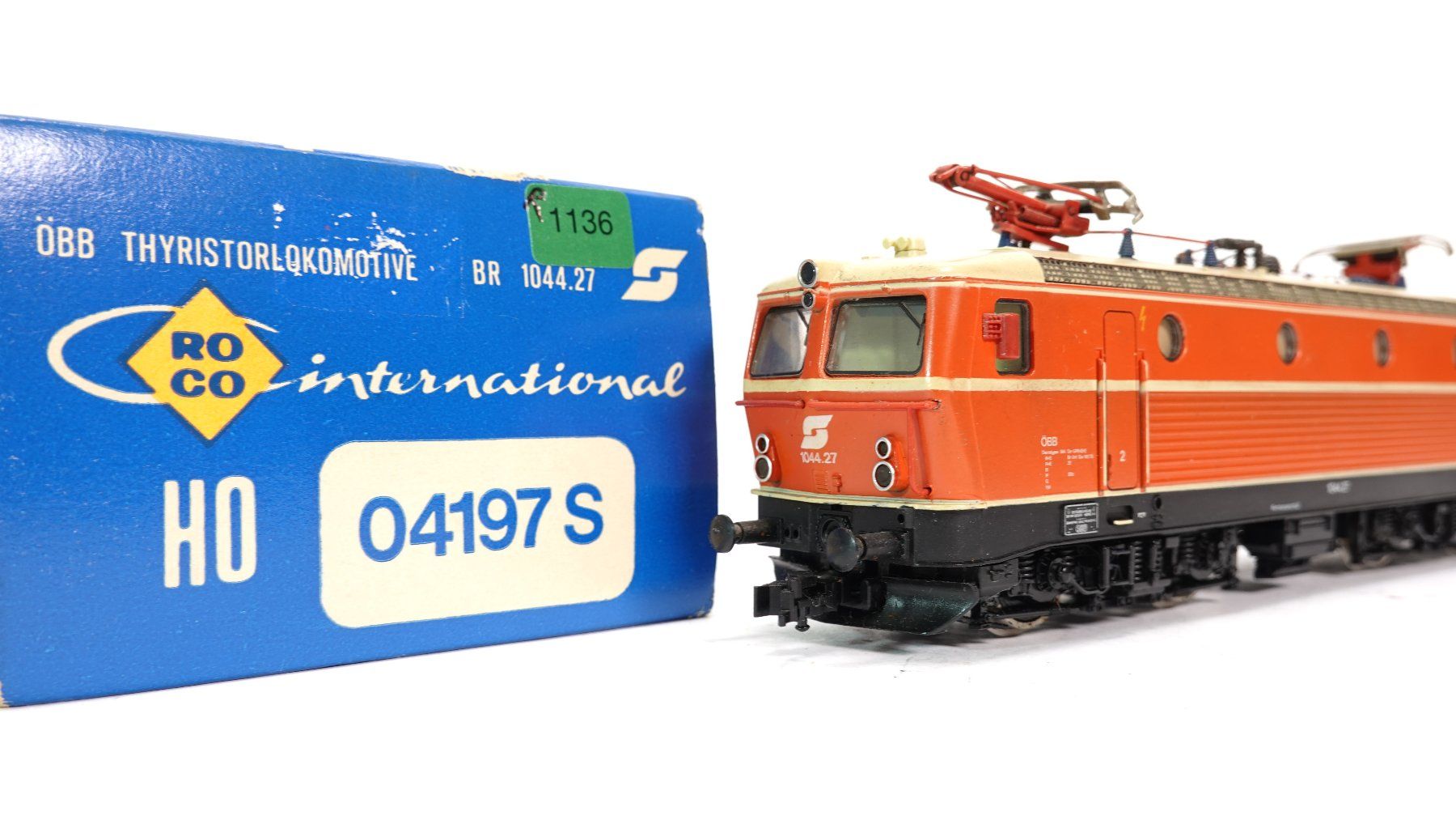 Roco Modellini di ferrovie: e70 Roco 04197S ÖBB BR 1044 E-LOK / Bastelware – Difettoso da Thun venduto da evinka_gmbh