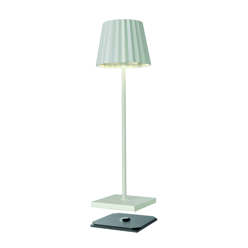 Lampade: Aussen Tischleuchte, Akku, 38 cm Höhe – Nuovo (secondo la descrizione) da Kreuzlingen venduto da Smart-Light 1
