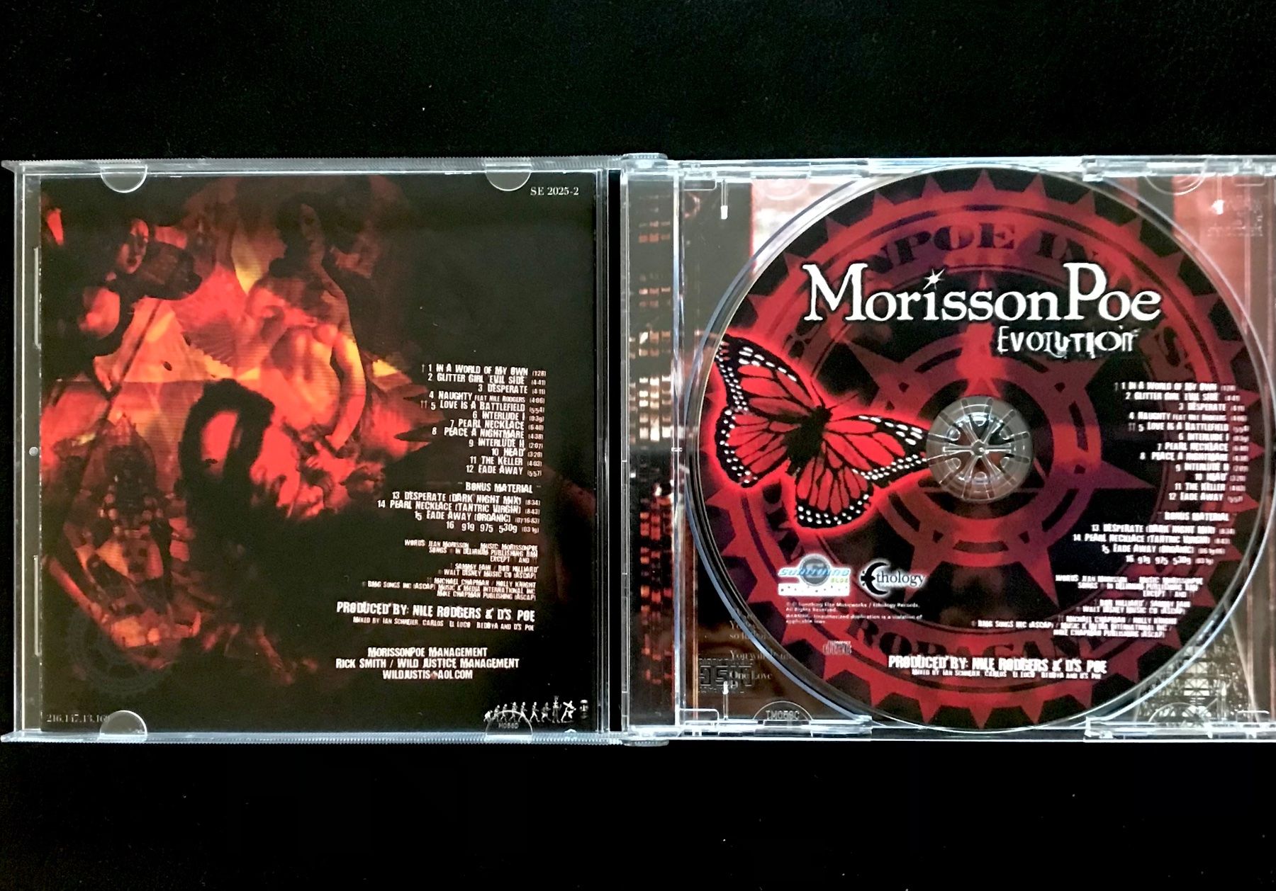 CDs: CD MorissonPoe - Evolution – D'occasion à Zürich par tomakomai 2