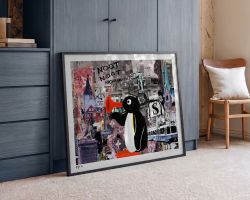 Pingu Zürich Pop Art Kunst Noot Noot M*therf*ckers Bild