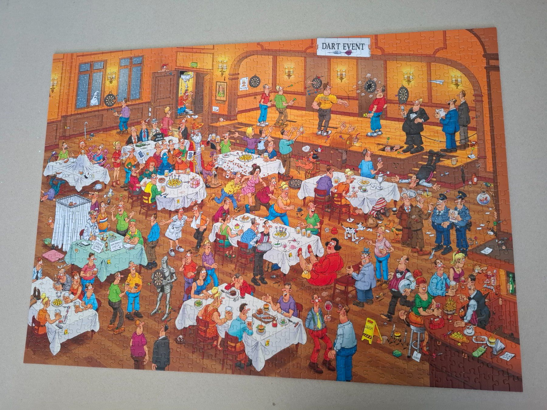 Puzzle: Jan Van Haasteren Darts Puzzle – Usato da Hinterkappelen venduto da Schampus 1