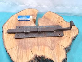 1 antiker Tür Stossriegel 24cm Eisen (LOT2711X#TBS1)