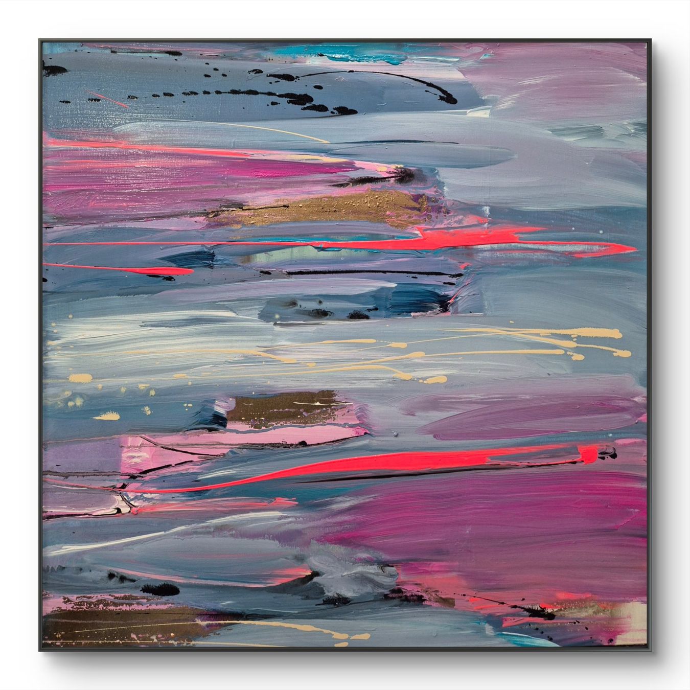 Foto & Immagini: Abstraktes Bild 80x80x3cm – Nuovo (secondo la descrizione) da Urdorf venduto da Contra8 1