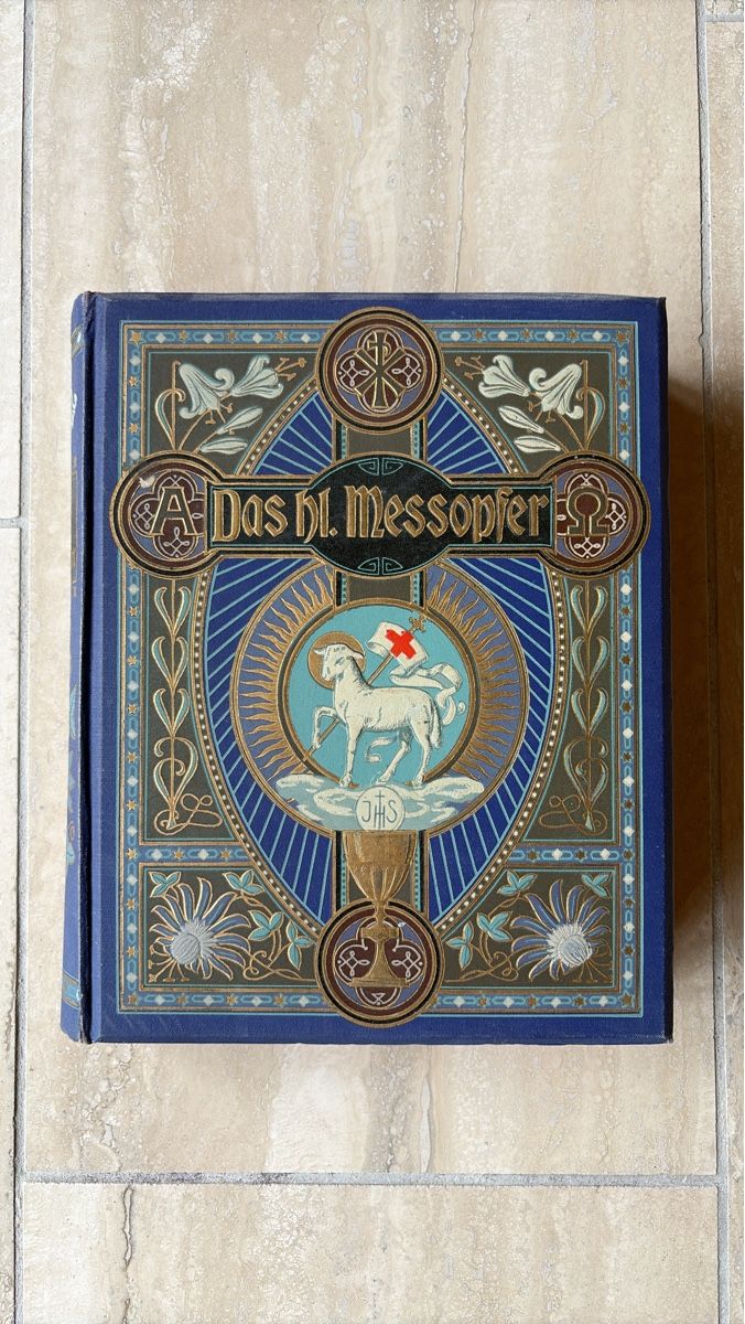 Bücher: Das hl. Messopfer Buch  – Gebraucht aus Boswil von P18