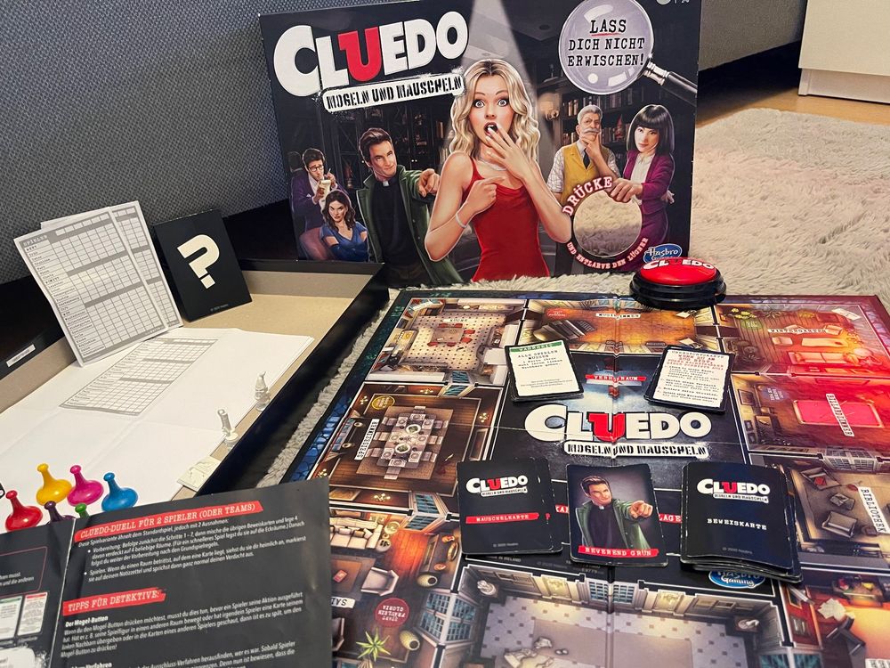 Cluedo Road Trip – Reiseversion Des Kult-Spiels, Französische Ausgabe, Für 2-4 Spieler Ab 8 Jahren