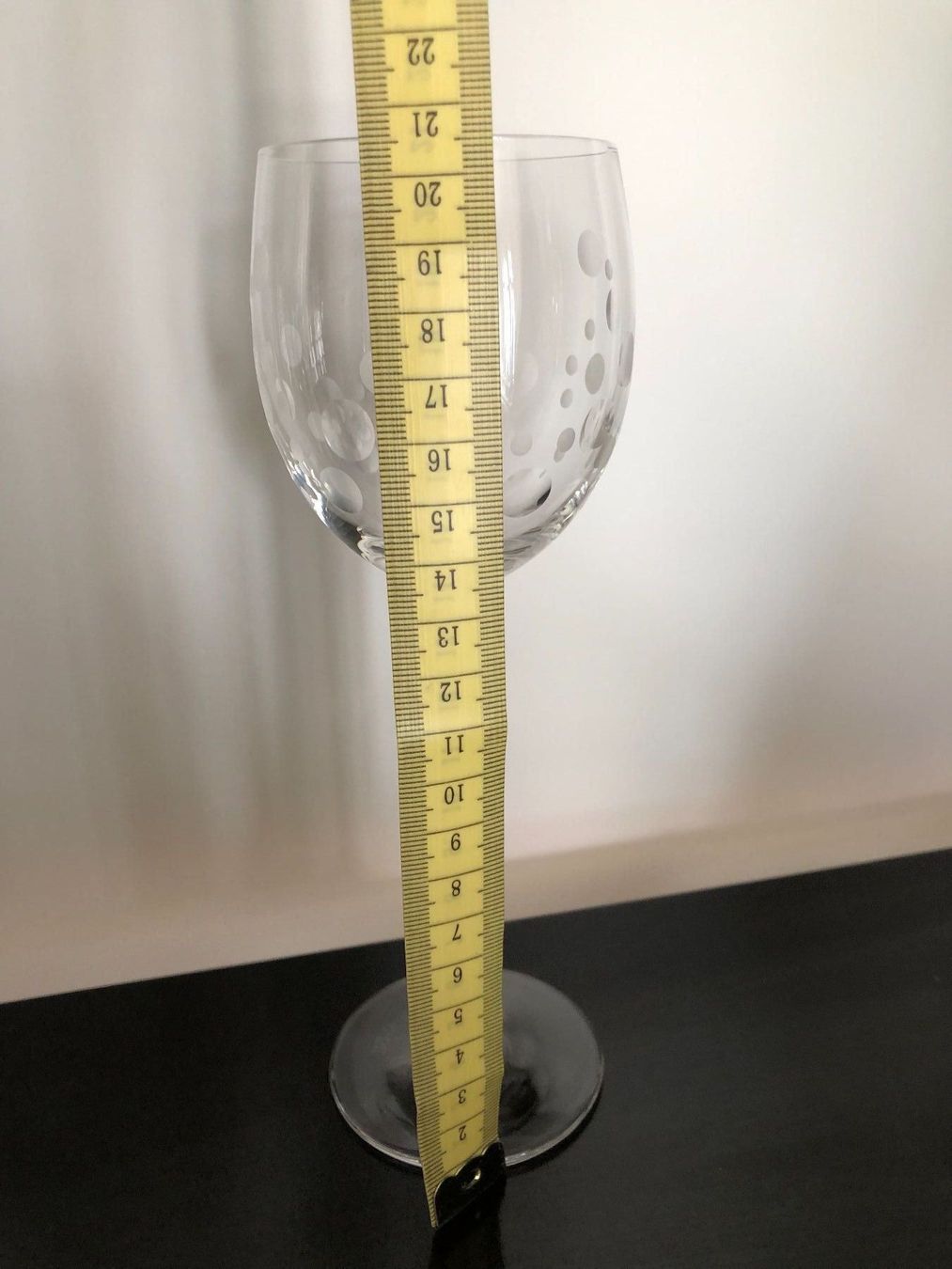 Bicchieri: 5 geschliffene Weißwein-Gläser Rotter – Usato da Zürich venduto da MakasoZH 5