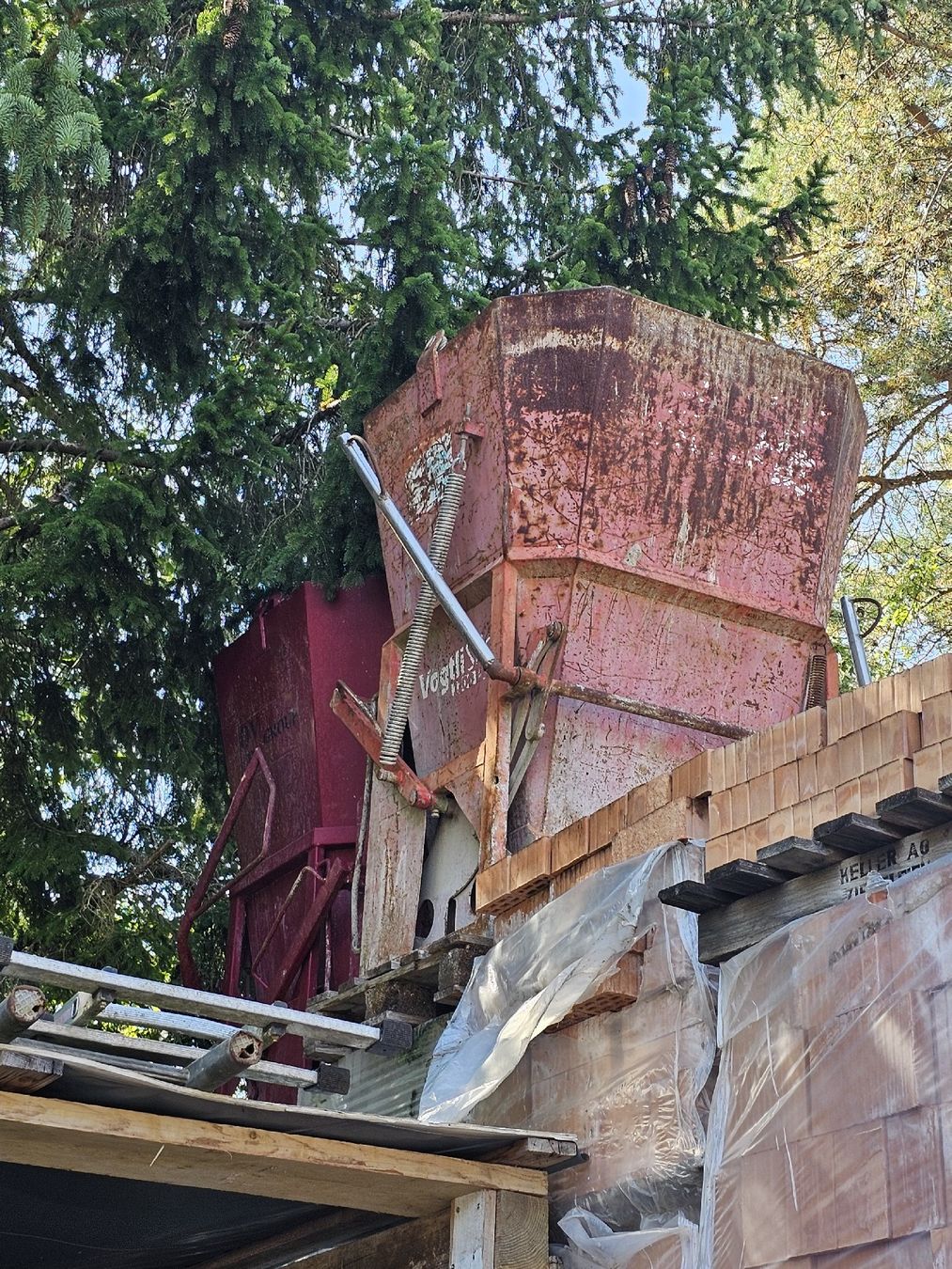 Contenitori edile: beton silo vögtli gebraucht – Usato da regensdorf venduto da smokmok