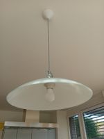 Ceiling white and metal lamp, pick up in St Gallen