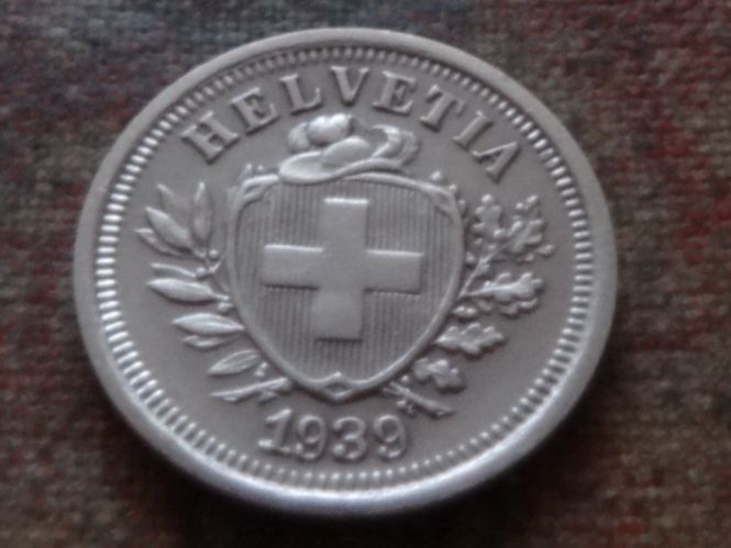 Tutti le monete: 1 Rp. 1939   (B) – Usato da Romanel-sur-Lausanne venduto da Swift13