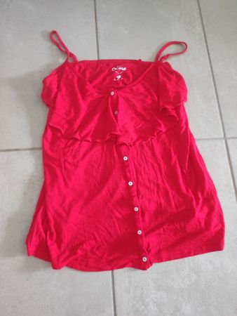 Spaghetti Top, Chicorée, Gr M, sehr guter Zustand 
