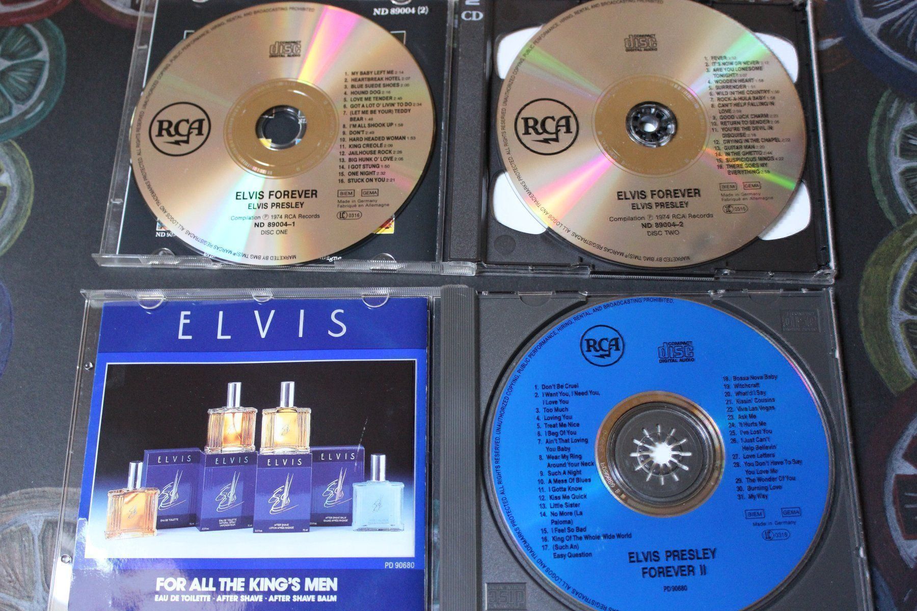 CD: Elvis Presley - Elvis Forever 1 & 2 3CD vergriffen – Usato da Tübach venduto da JamesStone 2