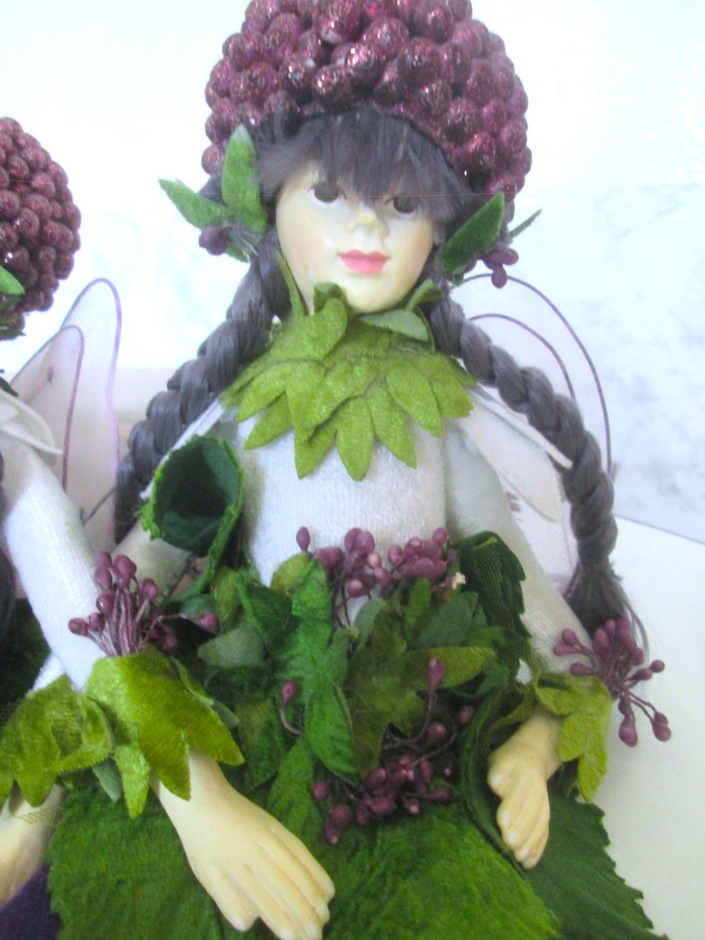 Figuren: 2 Elfen aus Keramik, vintage – Gebraucht aus Sementina von babucia 1