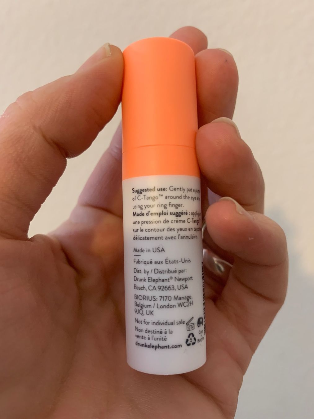 Sephora Gesichtspflege: DRUNK ELEPHANT C-Tango Eye Cream Deluxe Mini 5ml.., NEU – Neu und originalverpackt aus Zürich von deruja 1