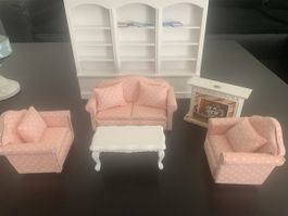 Puppenhausmöbel - Wohnzimmer
