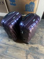 2x Samsonite Handgepäck-Koffer Violett Cabin Size