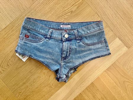 Miss Sixty micro jeans shorts (bikini) S