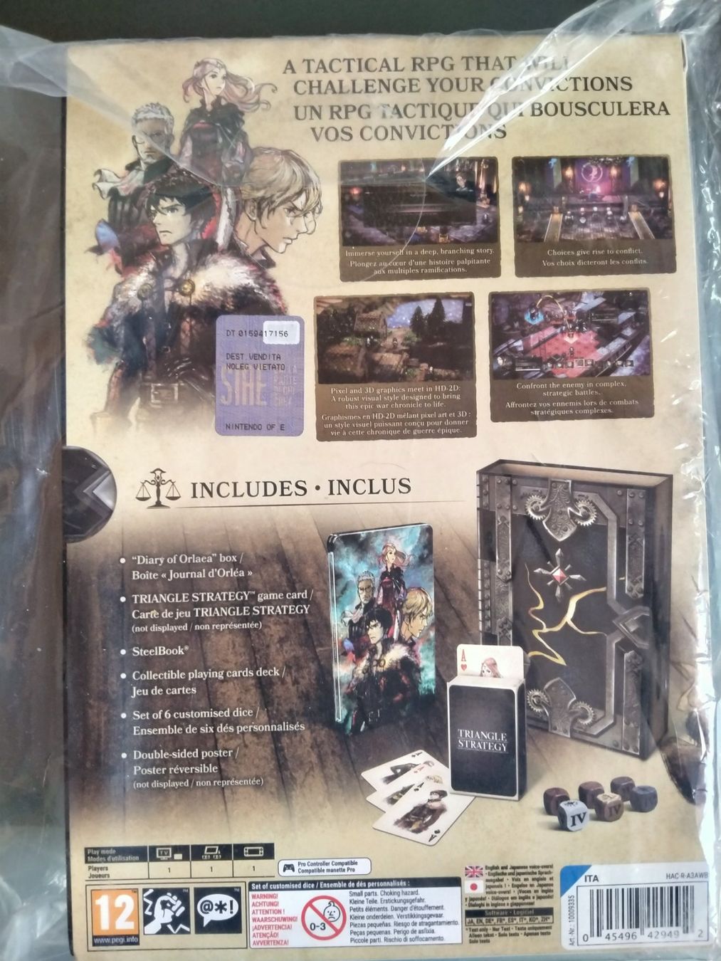 Nintendo Giochi: Triangle Strategy - Tactician's Limited Edition‪ – Nuovo e nell'imballaggio originale da Seseglio venduto da Stebu74 1