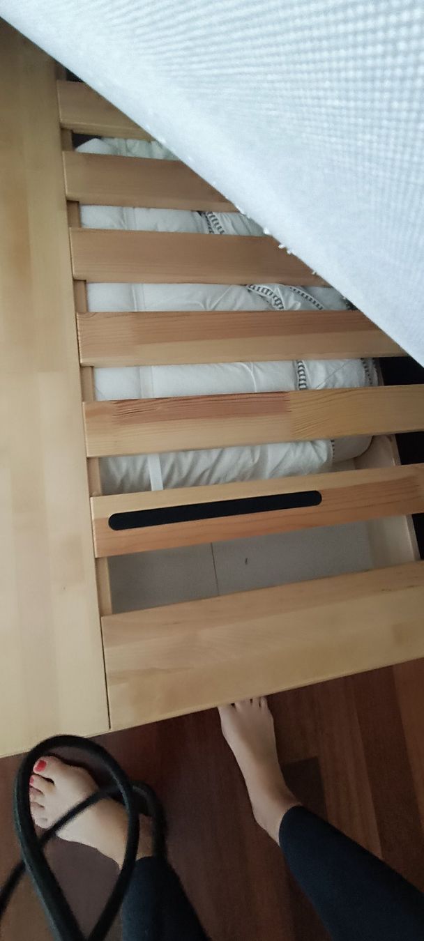 Ikea Letti: Bett Ikea Mandal mit Kopfteil – Usato da Zürich venduto da mar_7ppf 2